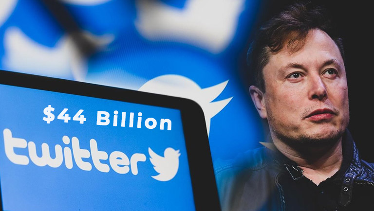 Tesla CEO Elon Musk buys Twitter for $44.25 billion