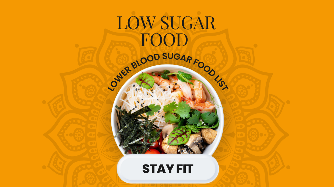 lower blood sugar food list