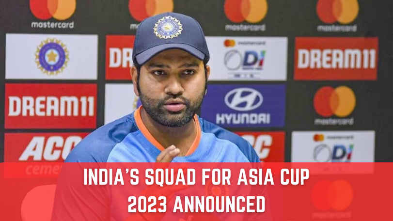 Asia Cup 2023 India squad